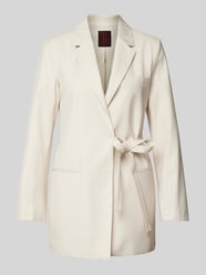 Blazer mit Paspeltaschen von Stefanel Beige - 48