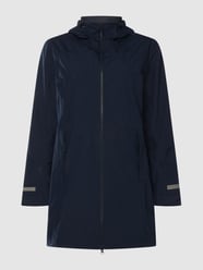 Regular Fit Kurzmantel mit Kapuze Modell 'Lisburn' - wasserabweisend  von Helly Hansen Blau / Türkis - 39