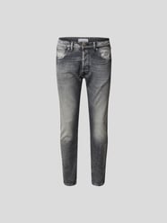 Slim Fit Jeans von Stylebop Grau / Schwarz - 20