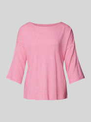 T-Shirt mit 3/4-Arm Modell 'cisco' von Fransa Pink - 28