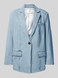 Jeansblazer mit Brustleistentasche Modell 'Vella' von Gestuz Blau - 14