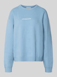 Oversized Strickpullover mit Rückenmotiv von ANOTHER COTTON LAB - 3