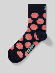 Skarpeta z bawełnianej mieszanki model 'SEA SHELL' od Happy Socks - 41