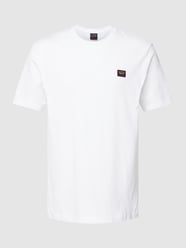 T-Shirt mit Label-Stitching von Paul & Shark Weiß - 24