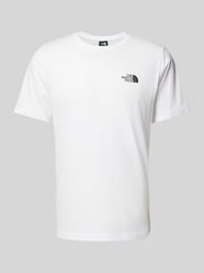 T-Shirt mit Label-Print von The North Face Weiß - 39