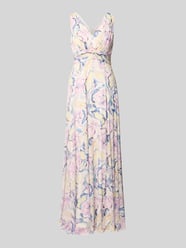Maxikleid im Allover-Look von Christian Berg Cocktail Pink - 15
