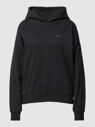 Sweatshirt met stitchingdetail, model 'DONELLY' van Mazine Zwart - 17