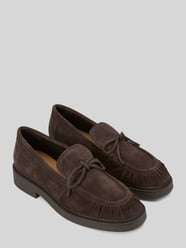Loafersy z naturalnej skóry bydlęcej model 'Erin 3' od Marc O'Polo - 1