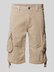 Bermudas mit Cargotaschen Modell 'JET' von Alpha Industries Beige - 26