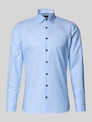 Super Slim Fit Business-Hemd mit Kentkragen von OLYMP No. Six - 4