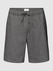 Bermudas  mit Leinen-Anteil von Casual Friday Blau - 40