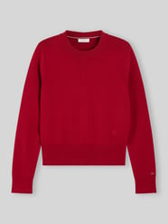 Regular Fit Pullover aus reiner Baumwolle von Tommy Hilfiger Bordeaux - 31