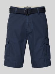 Bermudy o kroju regular fit z kieszeniami cargo od Petrol - 6