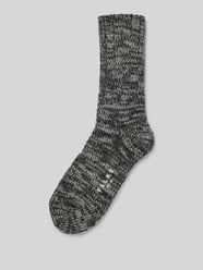 Socken mit Strukturmuster Modell 'Brooklyn' von Falke Schwarz - 26