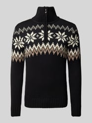 Gebreide pullover met opstaande kraag van Dale of Norway - 7