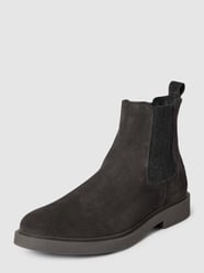 Chelsea Boots mit Zier-Stitchings Modell 'MARCO' von Cinque Grau / Schwarz - 20