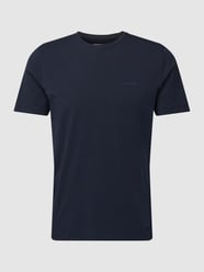 T-shirt met ronde hals van Pierre Cardin Blauw / turquoise - 11