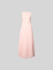 Maxikleid mit floralem Allover-Besatz von ROTATE Pink - 33