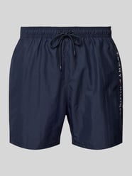 Badeshorts mit elastischem Bund Modell 'ORIGINAL' von Tommy Hilfiger Blau - 16