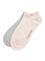 Set van twee paar sneakersokken van CK Calvin Klein Roze - 24