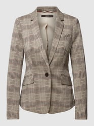 Blazer mit Hahnentrittmuster von Esprit Collection Grau - 33