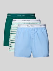 Regular fit boxer met logostitching in een set van 3 stuks van Calvin Klein Underwear - 19