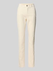 Slim fit corduroy broek in 5-pocketmodel van Christian Berg Woman - 36