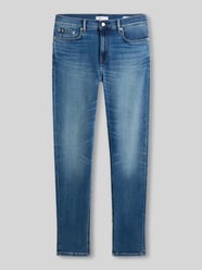 Slim Fit jeans met logopatch van Tommy Hilfiger - 35