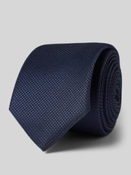 Krawatte mit Label-Detail von BOSS Blau - 34
