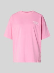 Oversize’owy T-shirt z nadrukiem logo od ANOTHER COTTON LAB - 4
