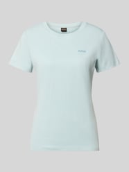 t-shirt o kroju regular fit z czystej bawełny model 'C_ESOGO_1' od BOSS Orange - 32