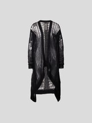 Strickjacke in verlängerter Passform von Rick Owens Grau / Schwarz - 40