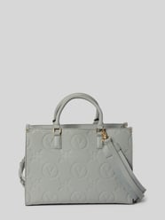 Torebka z fakturowanym wzorem z logo model ‘SAMBA’ od VALENTINO BAGS - 26