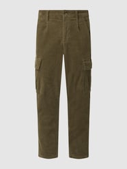 Cropped Cargohose aus Cord Modell 'Dew' von Only & Sons Grün - 44