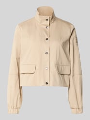 Regular Fit Jacke mit Stehkragen von Marc Cain Beige - 46
