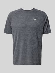 t-shirt z nadrukiem z logo model 'Tech' od Under Armour - 18