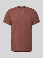 T-Shirt mit Label-Print Modell 'Nifous' von G-Star Raw Rot - 44