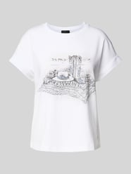 T-Shirt mit Motiv-Print von monari - 13