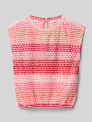 regular fit top in brei-look van Garcia - 44