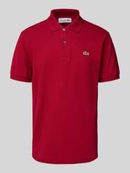 Regular Fit Poloshirt aus reiner Baumwolle von Lacoste Bordeaux - 29
