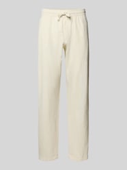 Relaxed Fit Hose aus Baumwoll-Leinen-Mix Modell 'KANE' von JACK & JONES Beige - 22