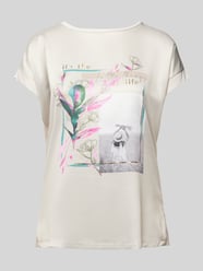 T-Shirt mit Motiv-Print von Christian Berg Woman Beige - 12