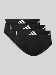 Slip mit elastischem Logo-Bund Modell 'Active Flex' im 3er-Pack von adidas Sportswear - 3