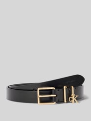 Skórzany pasek z prawdziwej skóry model 'CHARM KEEPER' od CK Calvin Klein - 26