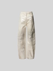 Stoffhose mit 5-Pocket-Design von Iro Beige - 6