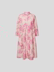 Midikleid aus reiner Baumwolle von Lu Li Lina Pink - 21