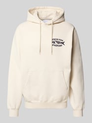 Hoodie met statementprint, model 'MONSIEUR SAKANA' van Edwin - 19