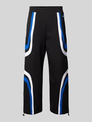 relaxed fit sweatpants van katoenmix model 'NALOTRON' van HUGO Blue - 30