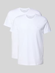 T-Shirt mit Rundhalsausschnitt im 2er-Pack Modell 'ComfortS' von BOSS - 4