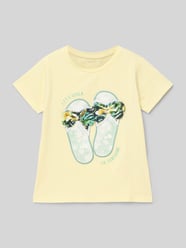 T-shirt z detalem z logo model ‘FIWI’ od Name It - 30